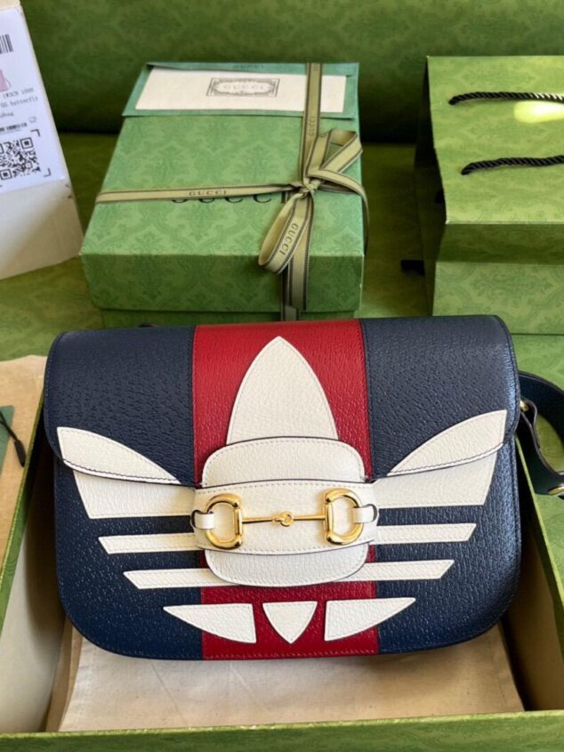 Bolsa Gucci/Adidas Horsebit